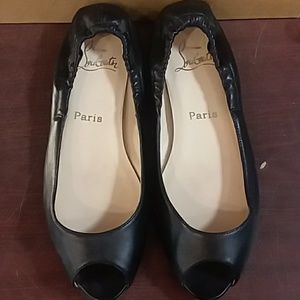 Christian Louboutin flats size 6.5 black